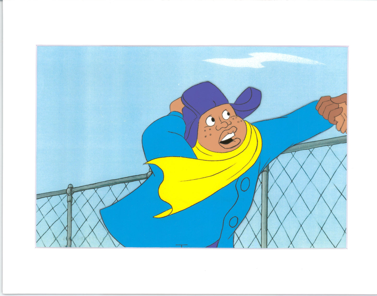 Fat Albert & the Gang Production Animation Cel Used to Make the Filmation Cartoon 1972-75 b2020