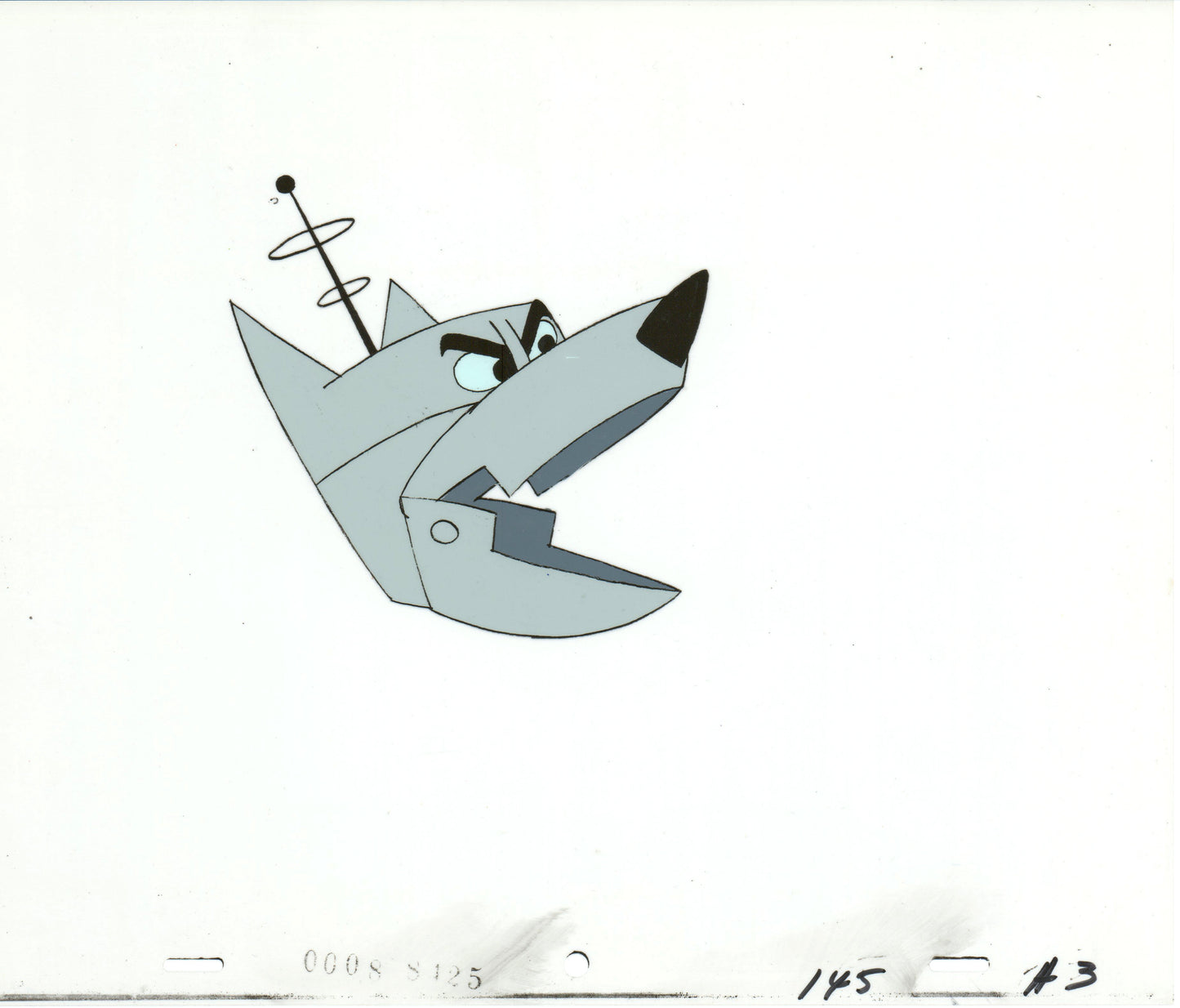THE JETSONS Robot Dog Production Animation Art Cel Hanna Barbera b3132
