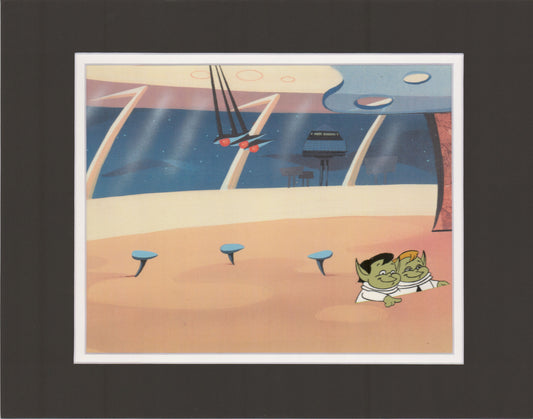 THE JETSONS Aliens Production Animation Art Cel Hanna Barbera b3131