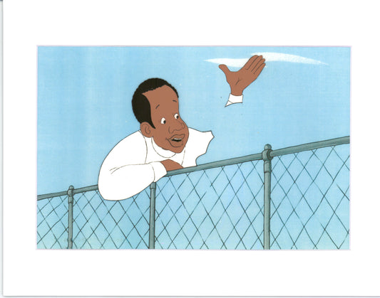 Fat Albert & the Gang Production Animation Cel Used to Make the Filmation Cartoon 1972-75 b2039