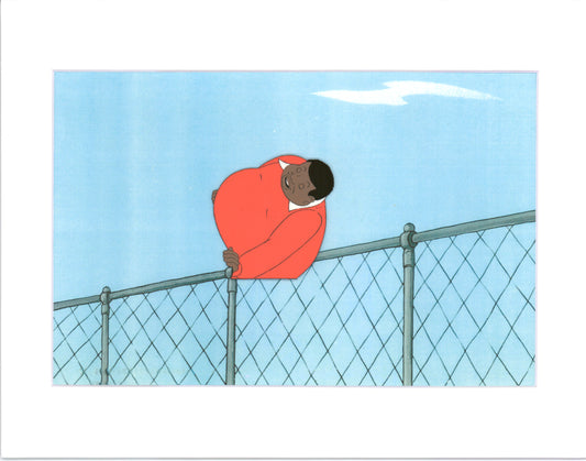 Fat Albert & the Gang Production Animation Cel Used to Make the Filmation Cartoon 1972-75 b2047