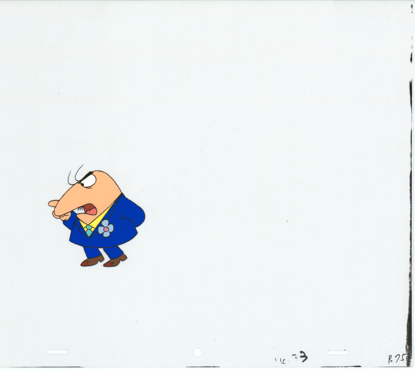 Pink Panther Production Animation Cel of The Little Man from Friz Freleng likely 1980s b2009