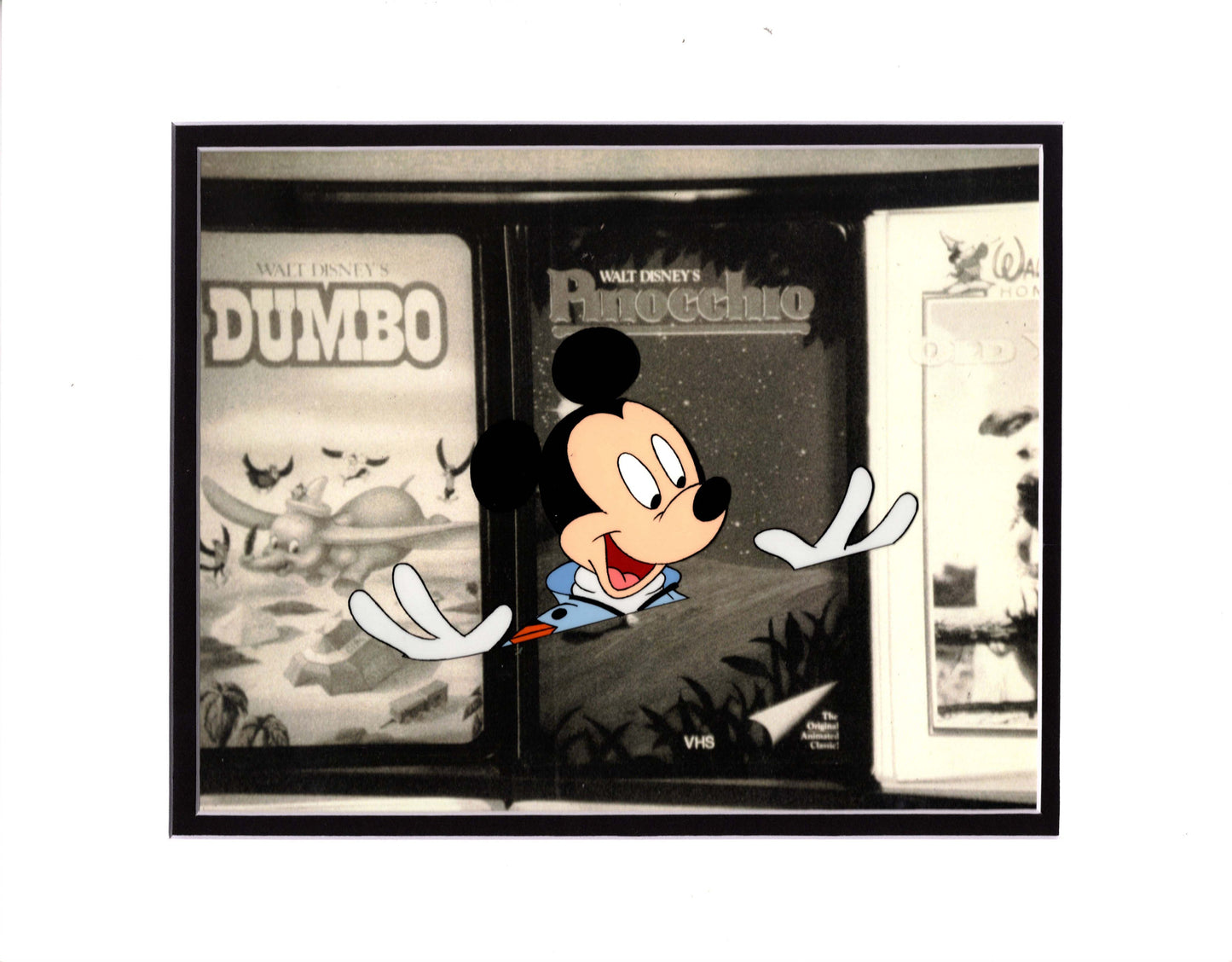 Mickey Mouse 1980s Production Animation Cel Walt Disney Commercial 249