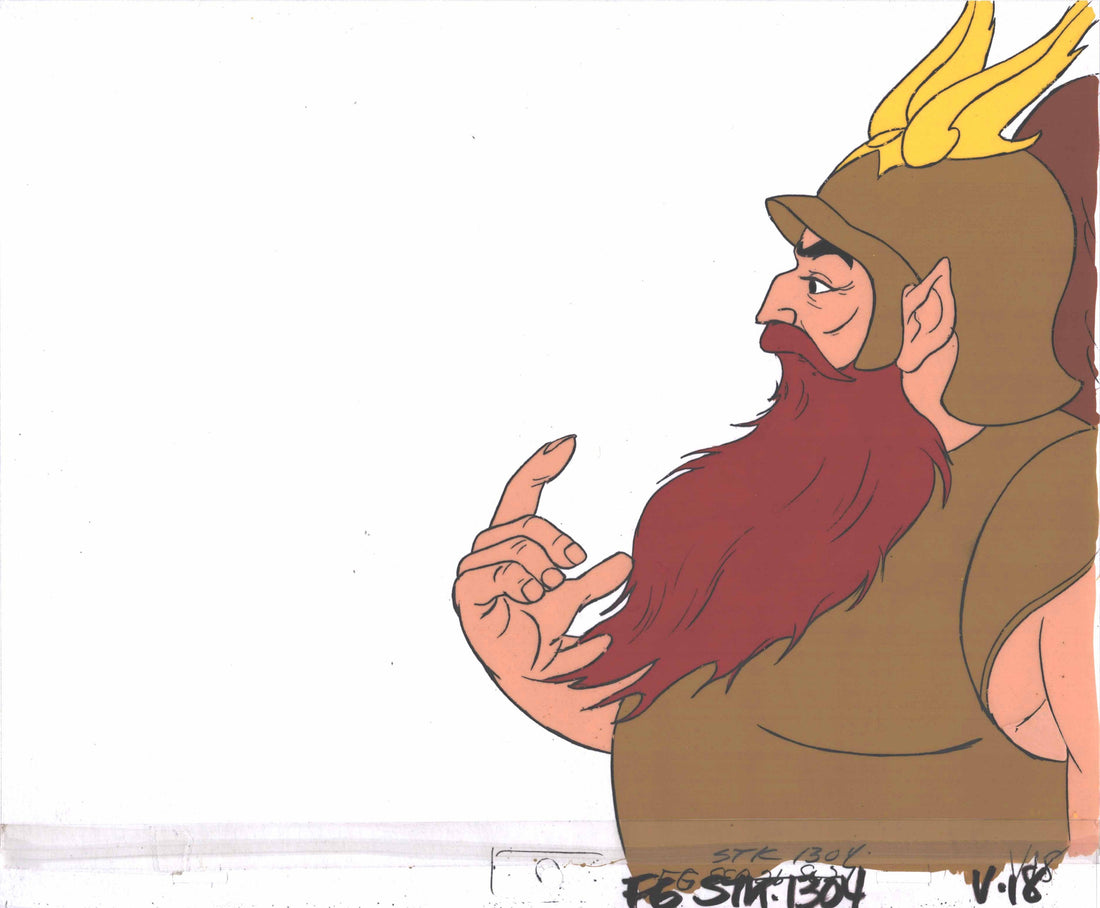 Flash Gordon Prince Vultan Filmation Production Animation Art Cel v18a ...