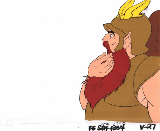 Flash Gordon Prince Vultan Filmation Production Animation Art Cel v27b