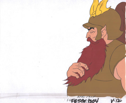 Flash Gordon Prince Vultan Filmation Production Animation Art Cel v12