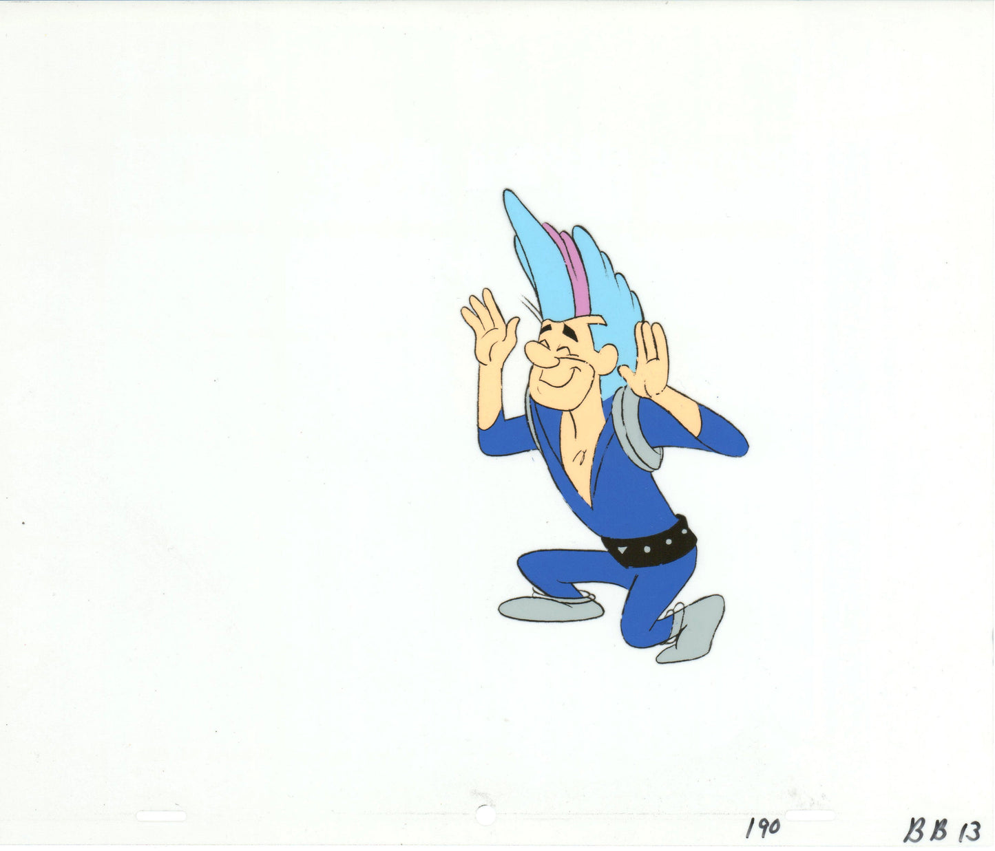 THE JETSONS Rocker Production Animation Art Cel Hanna Barbera b3125