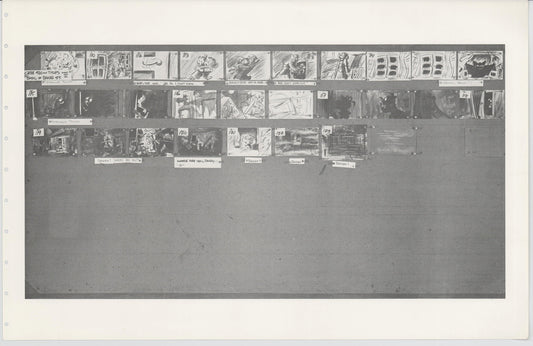 Great Mouse Detective Walt Disney Production Animation Storyboard Sheet 1986 232