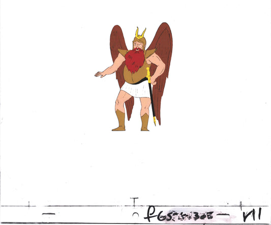 Flash Gordon Prince Vultan Filmation Production Animation Art Cel r11