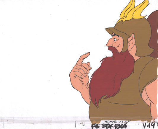 Flash Gordon Prince Vultan Filmation Production Animation Art Cel v19