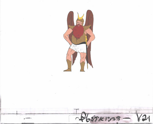 Flash Gordon Prince Vultan Filmation Production Animation Art Cel v21a