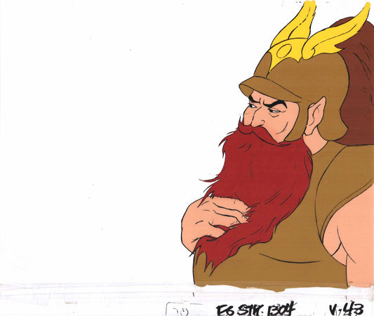 Flash Gordon Prince Vultan Filmation Production Animation Art Cel v43b