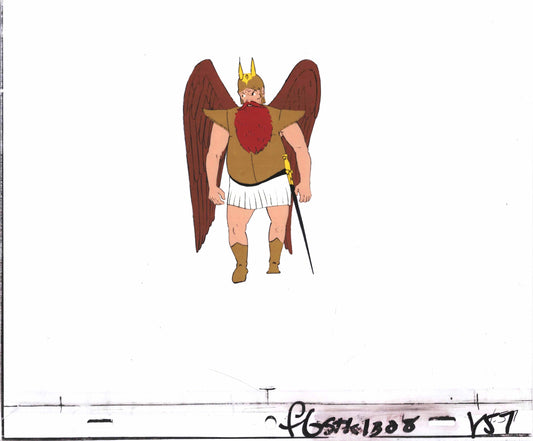 Flash Gordon Prince Vultan Filmation Production Animation Art Cel v57