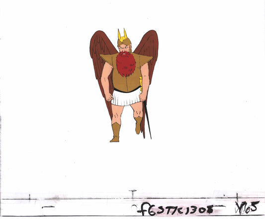 Flash Gordon Prince Vultan Filmation Production Animation Art Cel v65