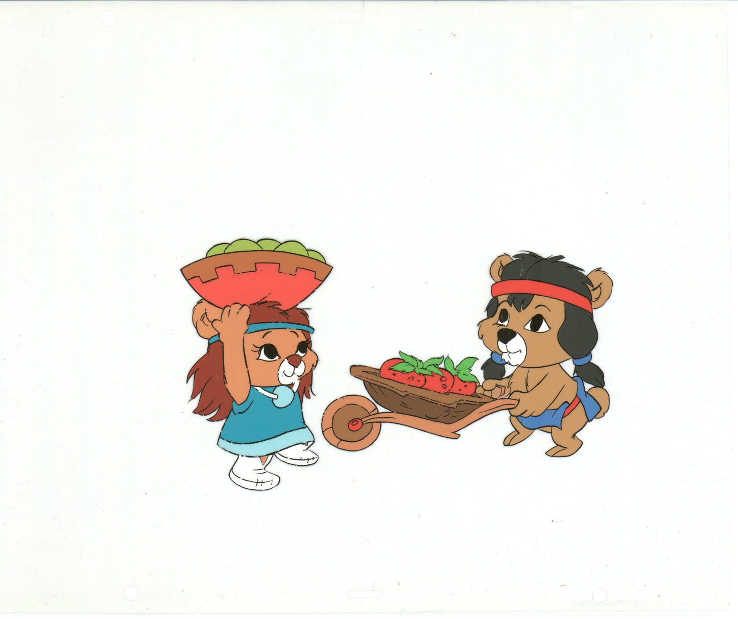 PAW PAWS Original Production Animation Cel from Hanna BARBERA 1985-6 B3105