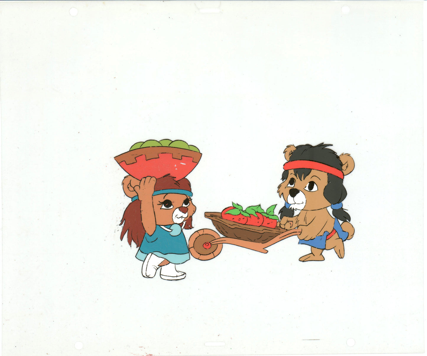 PAW PAWS Original Production Animation Cel from Hanna BARBERA 1985-6 B3106