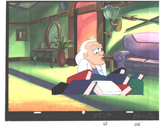 Back to the Future Original Production Animation Cel Universal Cartoon 1991-2 b3md-15