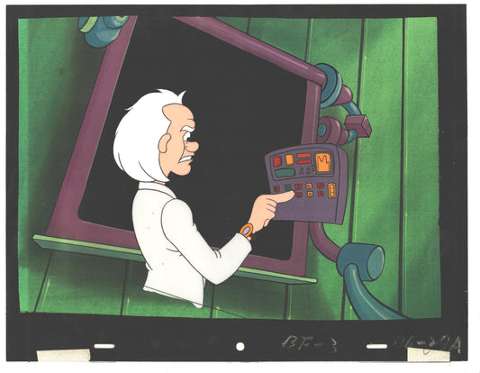 Back to the Future Original Production Animation Cel Universal Cartoon 1991-2 b3-b-15