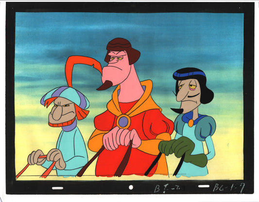 Back to the Future Original Production Animation Cel Universal Cartoon 1991-2 b3bg107