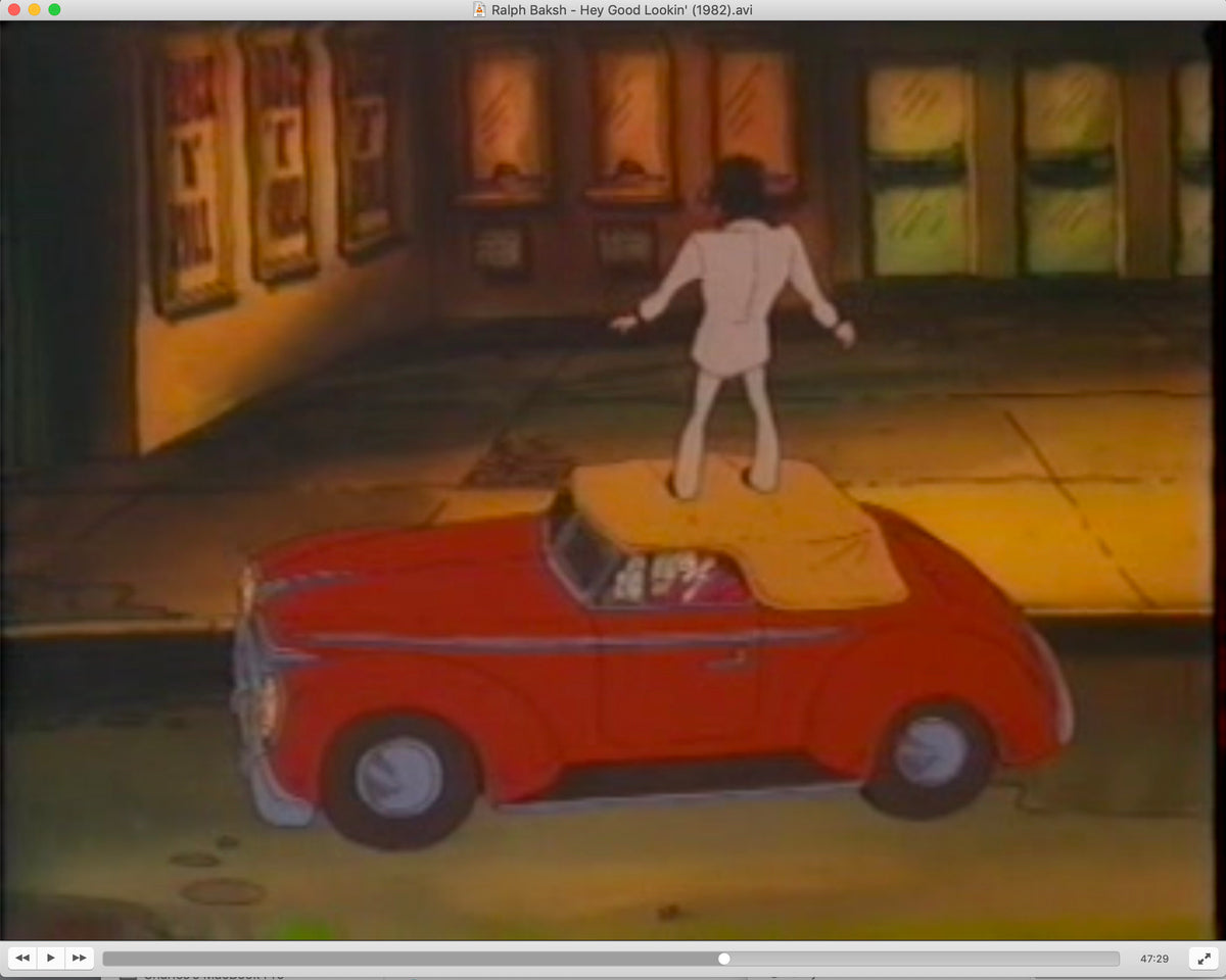 Hey Good Look In Ralph Hey Good Lookin Ralph Bakshi HUGE Master Setup: Production Pan Cel and ...