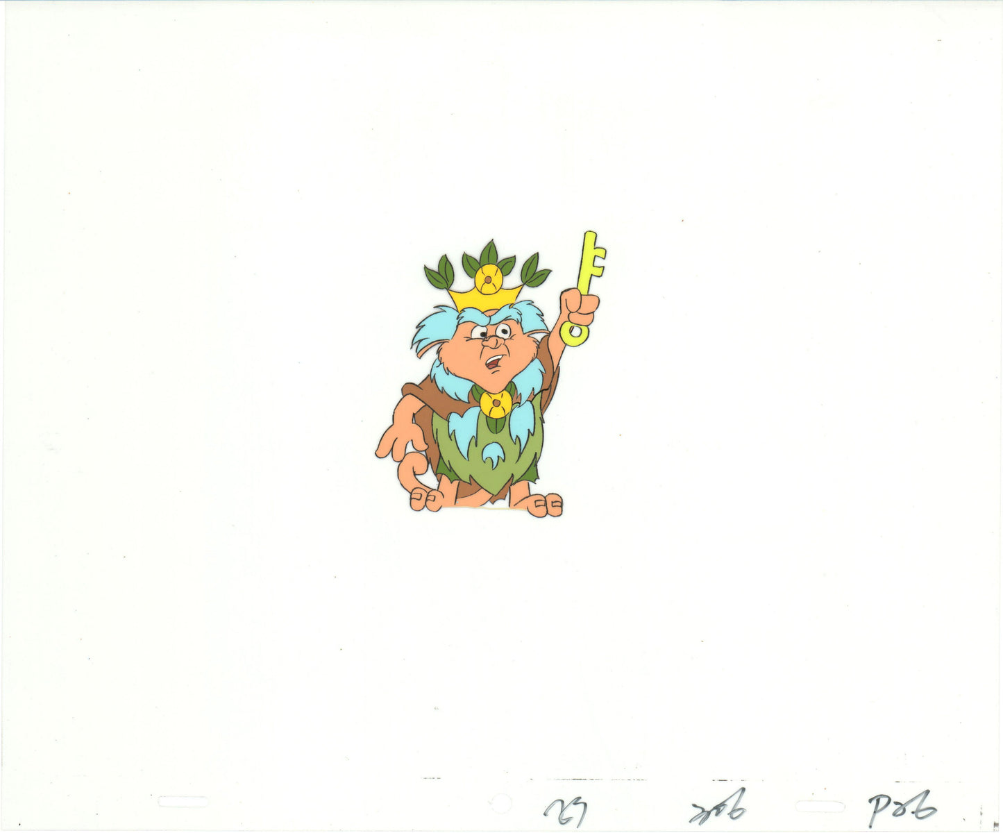 Star Wars: Ewoks Original Production Animation Cel and Drawing from Lucasfilm b5342