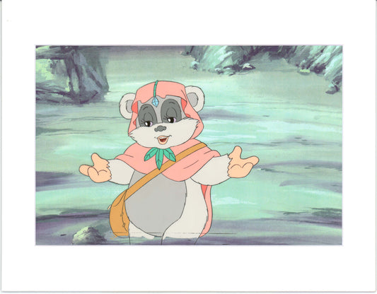 Star Wars: Ewoks Princess Keesaa Original Production Animation Cel and Drawing from Lucasfilm b5424