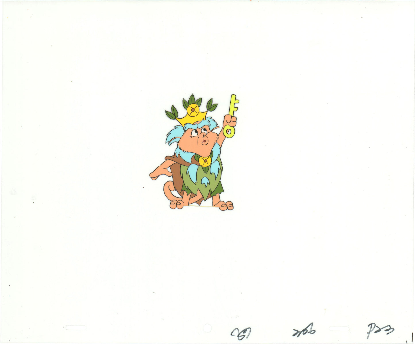 Star Wars: Ewoks Original Production Animation Cel and Drawing from Lucasfilm b5340