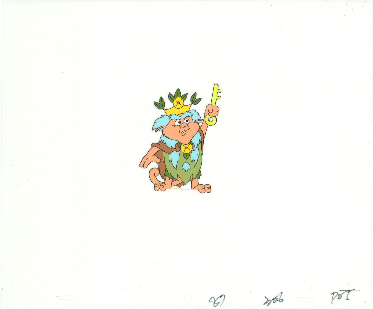 Star Wars: Ewoks Original Production Animation Cel and Drawing from Lucasfilm b5341