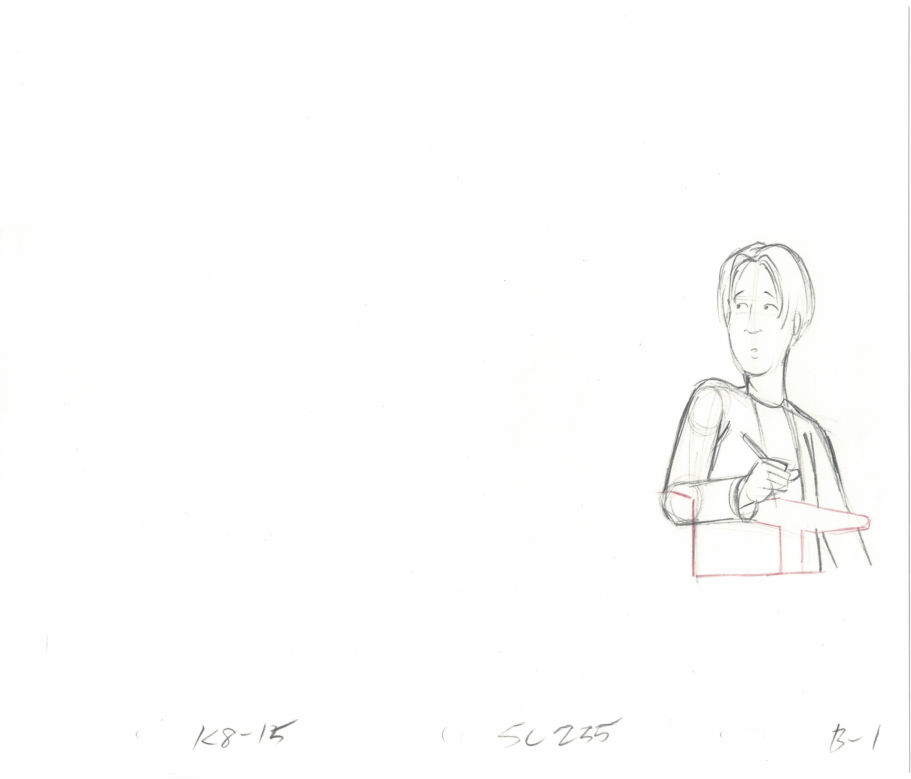 King of the Hill Original Animation Production Cel Drawing of Peggy Hill from order FOX 320