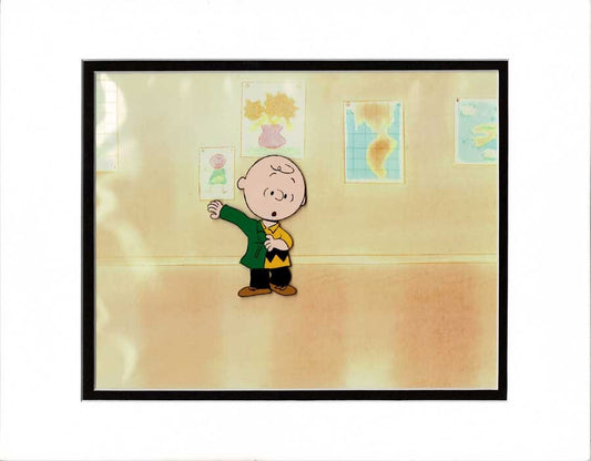 PEANUTS The Charlie Brown and Snoopy Show Production Animation Cel 1983-1985 19c