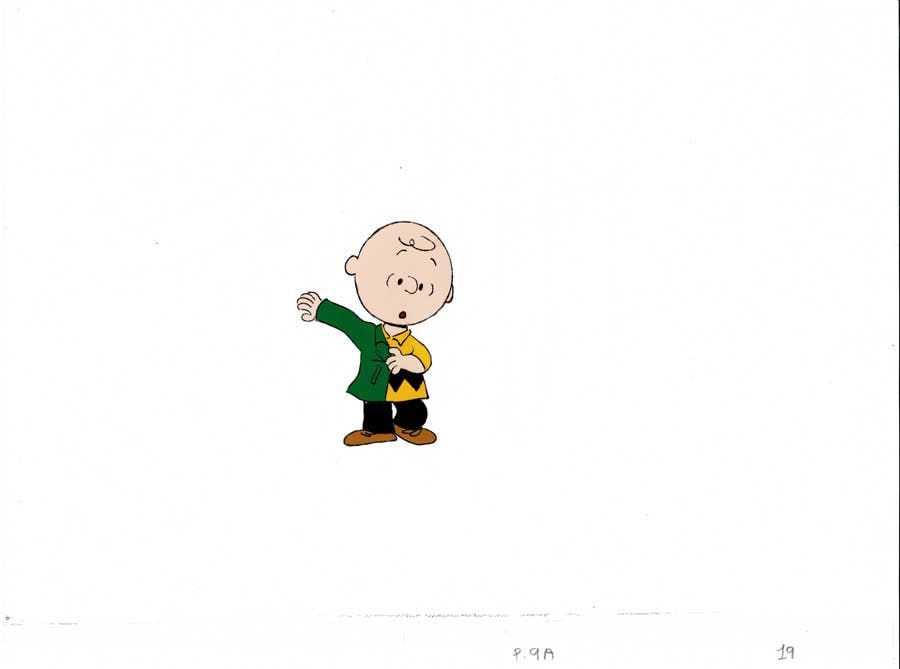 PEANUTS The Charlie Brown and Snoopy Show Production Animation Cel 1983-1985 19c