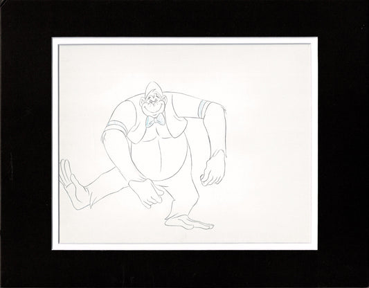 Grape Ape Stock Production Animation Cel Drawing from Hanna Barbera 1975 49