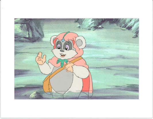 Star Wars: Ewoks Princess Keesaa Original Production Animation Cel and Drawing from Lucasfilm b5423