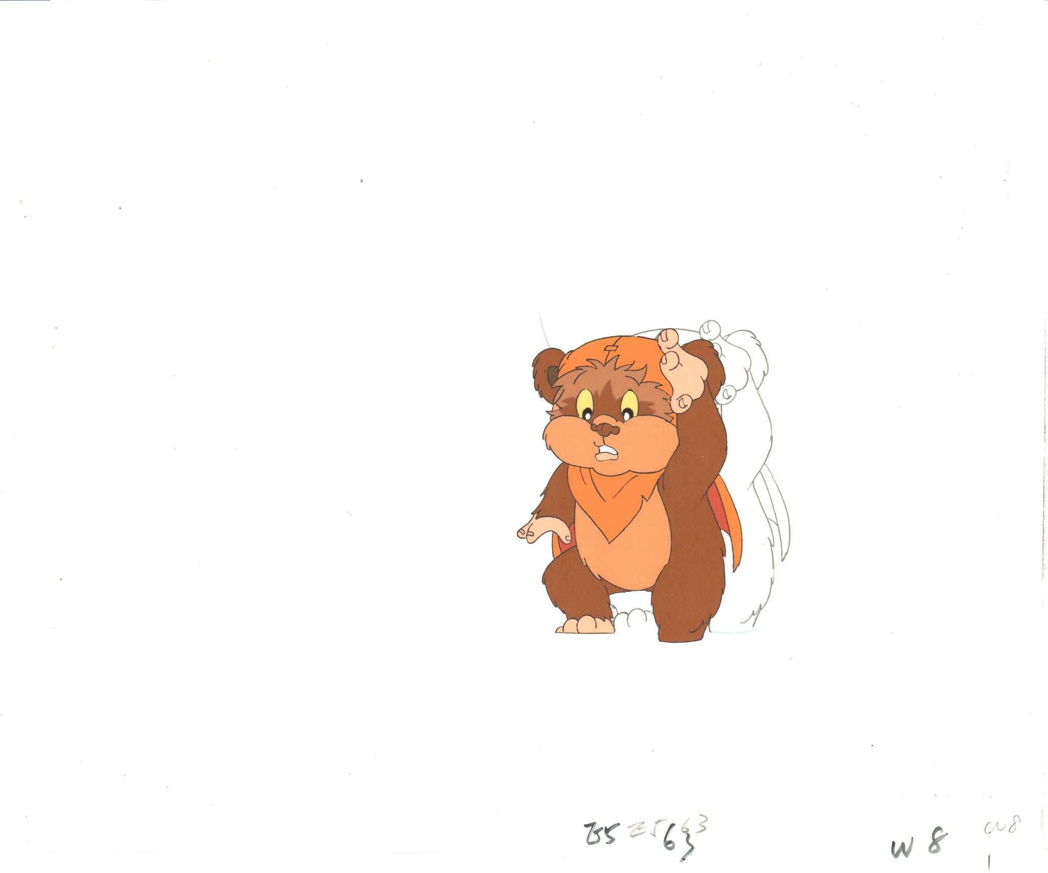 Star Wars: Ewoks Wicket from Season One Original Production Animation ...