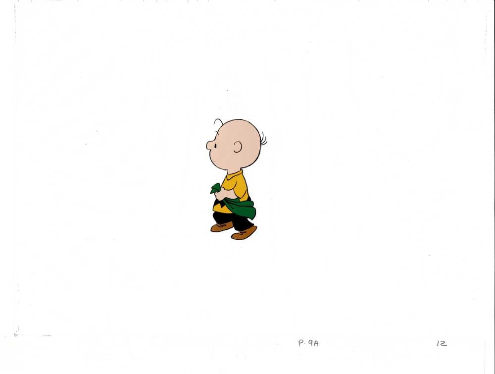 PEANUTS The Charlie Brown and Snoopy Show Production Animation Cel 1983-1985 12c