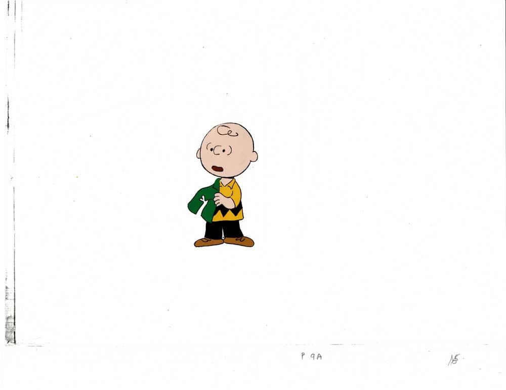 PEANUTS The Charlie Brown and Snoopy Show Production Animation Cel 1983-1985 aec
