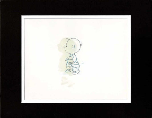 PEANUTS The Charlie Brown and Snoopy Show Production Animation Cel Drawing 1983-1985 12d