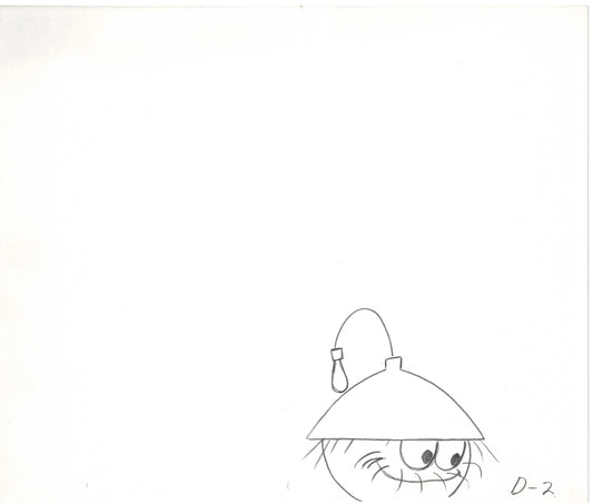 Quisp and Quake Quunchy Jay Ward Animation Cel Drawing Rocky Bullwinkle studio 009