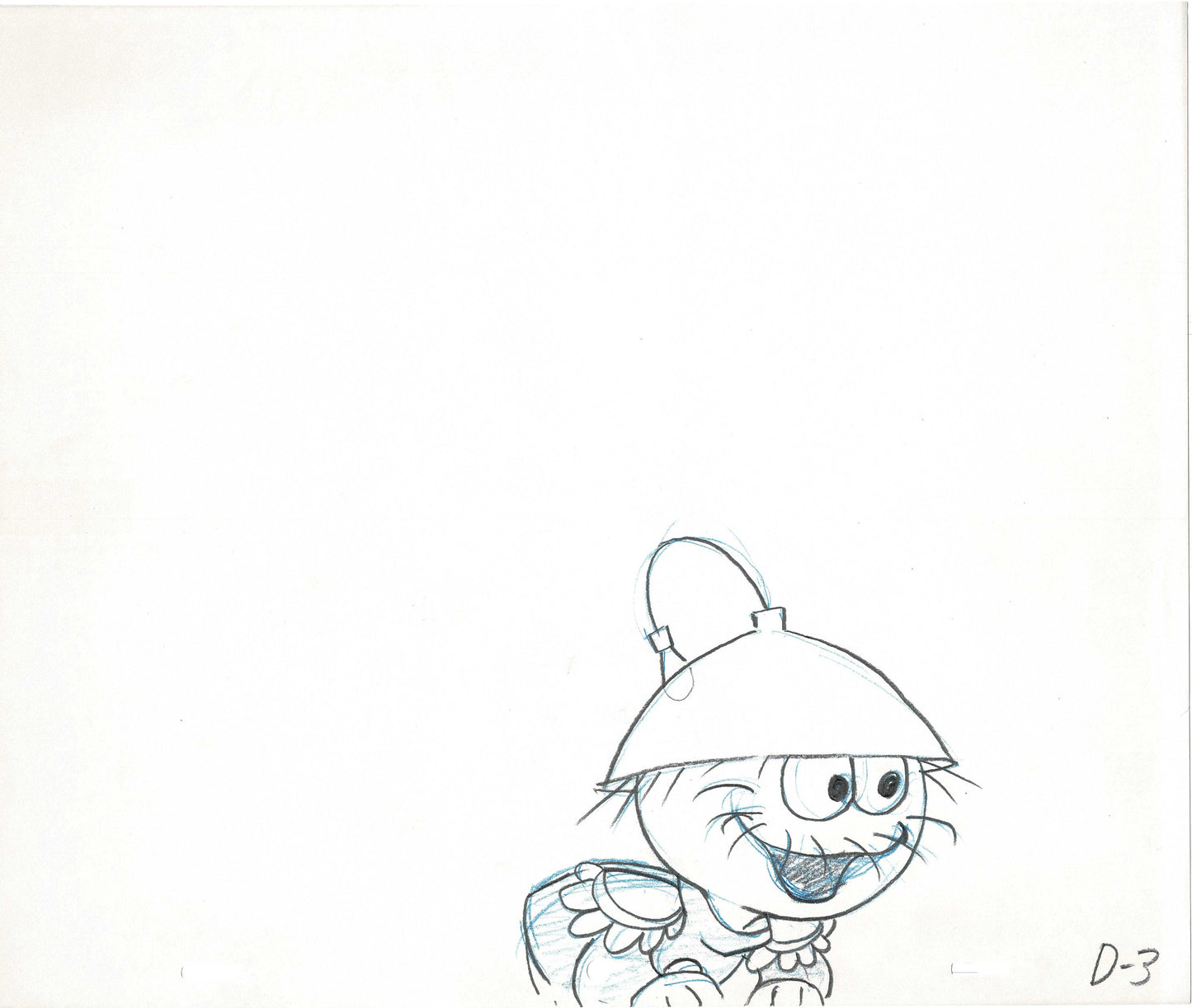 Quisp and Quake Quunchy Jay Ward Animation Cel Drawing Rocky Bullwinkle studio 008