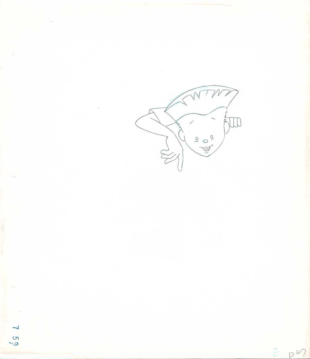 Bobbys World Original Production Animation Cel and Drawing from Fox 1990-1998 52