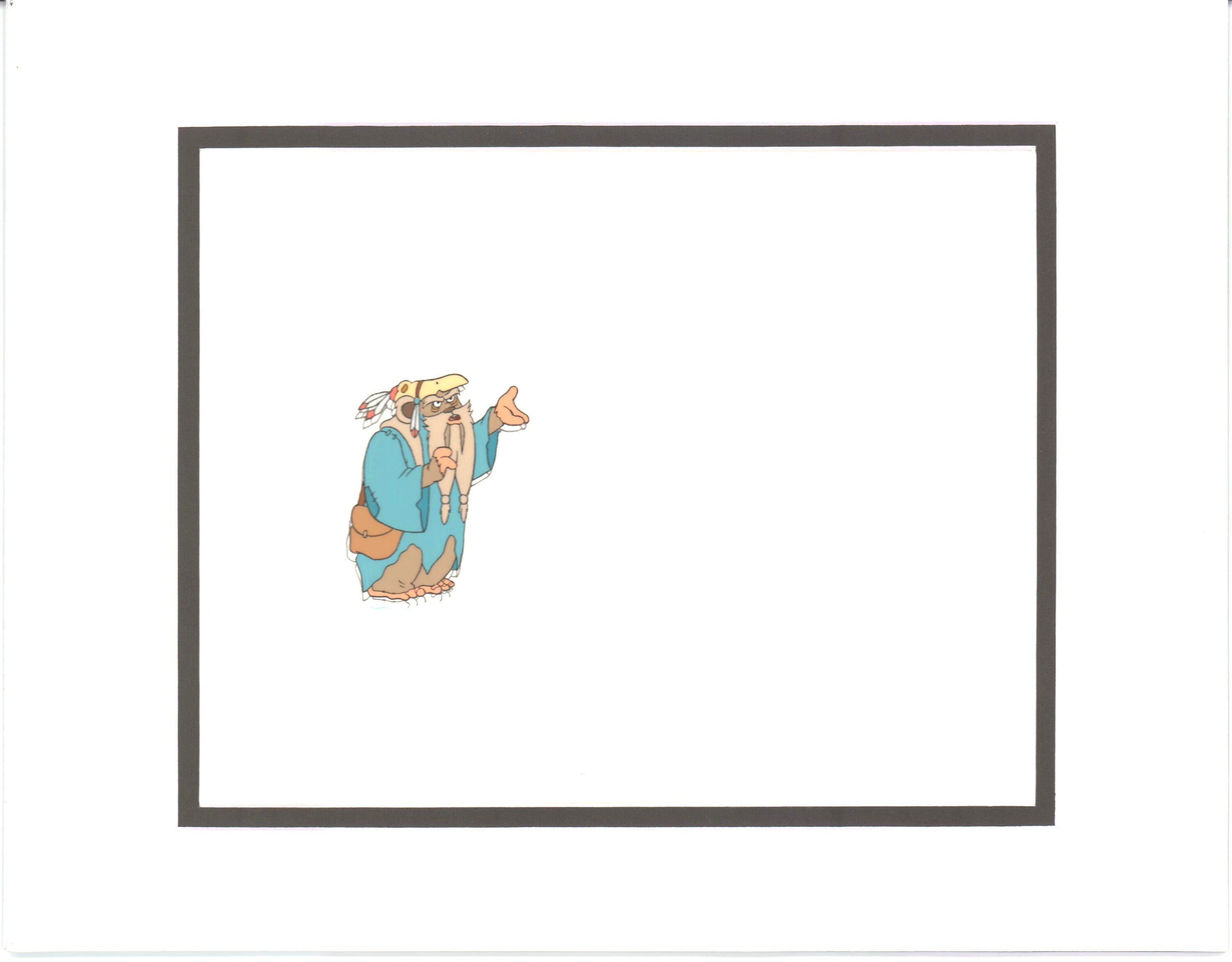 Star Wars: EwoksOriginal Production Animation Cel with Stuck Drawing f ...