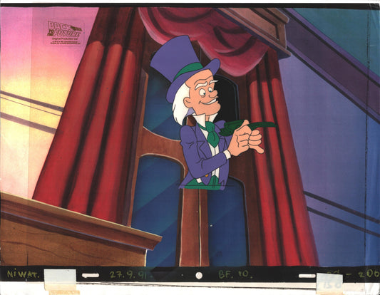 Back to the Future Original Production Animation Cel Universal Cartoon 1991-2 b6a58
