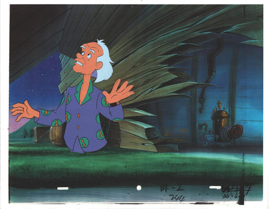 Back to the Future Original Production Animation Cel Universal Cartoon 1991-2 b6d131