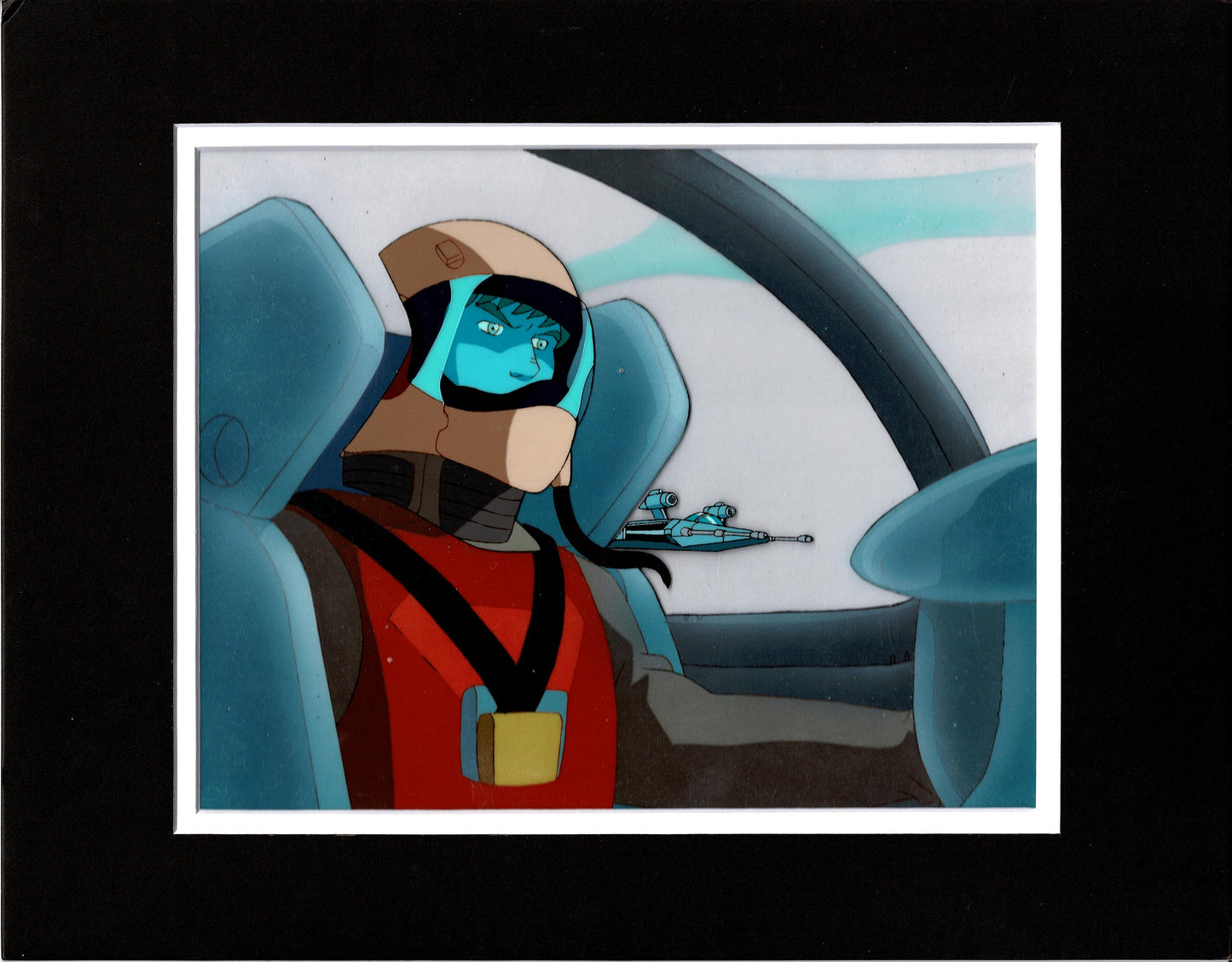 Wing Commander Production Animation Cartoon Art Cel Universal 1996 Mark Hammill