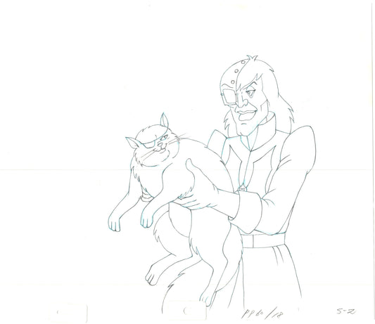 She-Ra Princess of Power Animation Production Cel Drawing Filmation 1980s 090