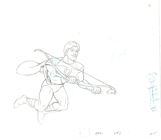 She-Ra Princess of Power Animation Production Cel Drawing Filmation 1980s 147