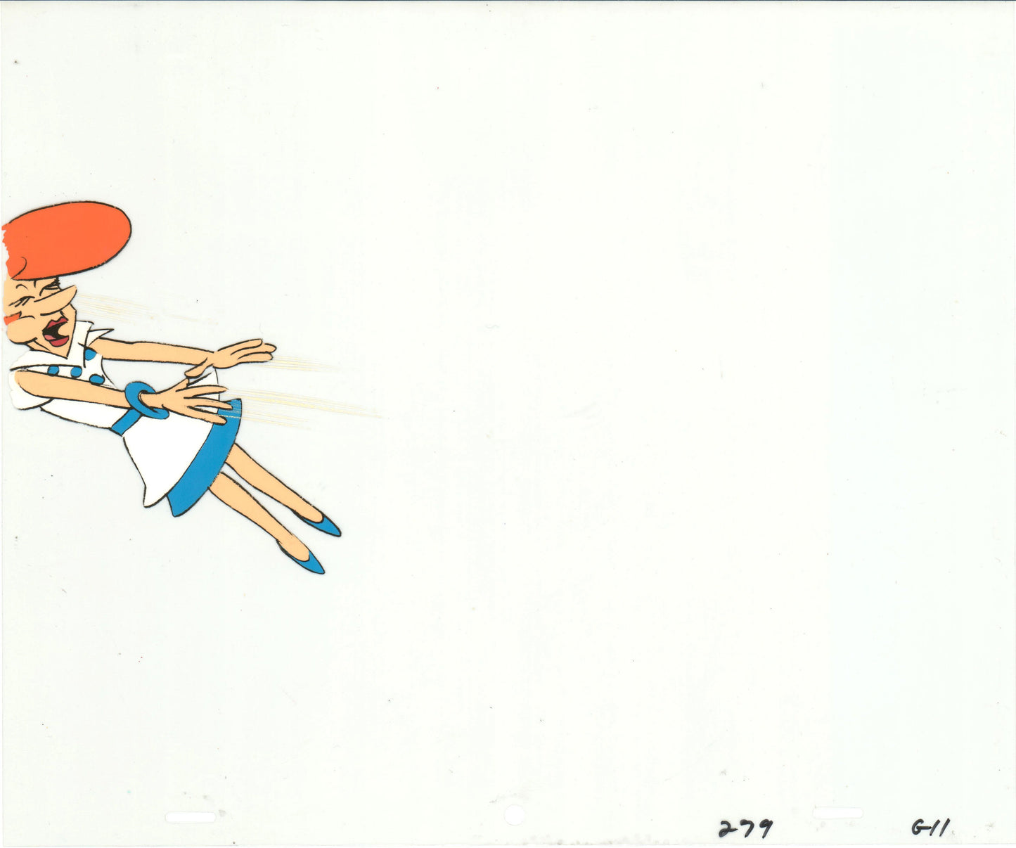 The Jetsons Production Animation Art Cel Hanna Barbera b72067