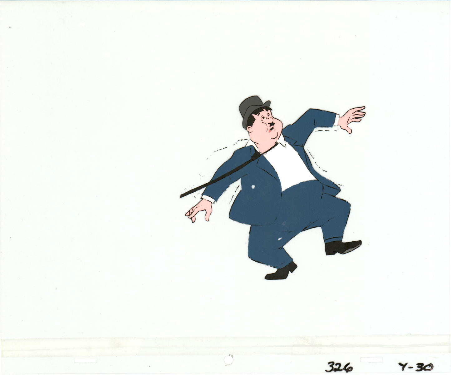 SCOOBY DOO 1972 Oliver Hardy Production Animation Cel from Hanna Barbera 255
