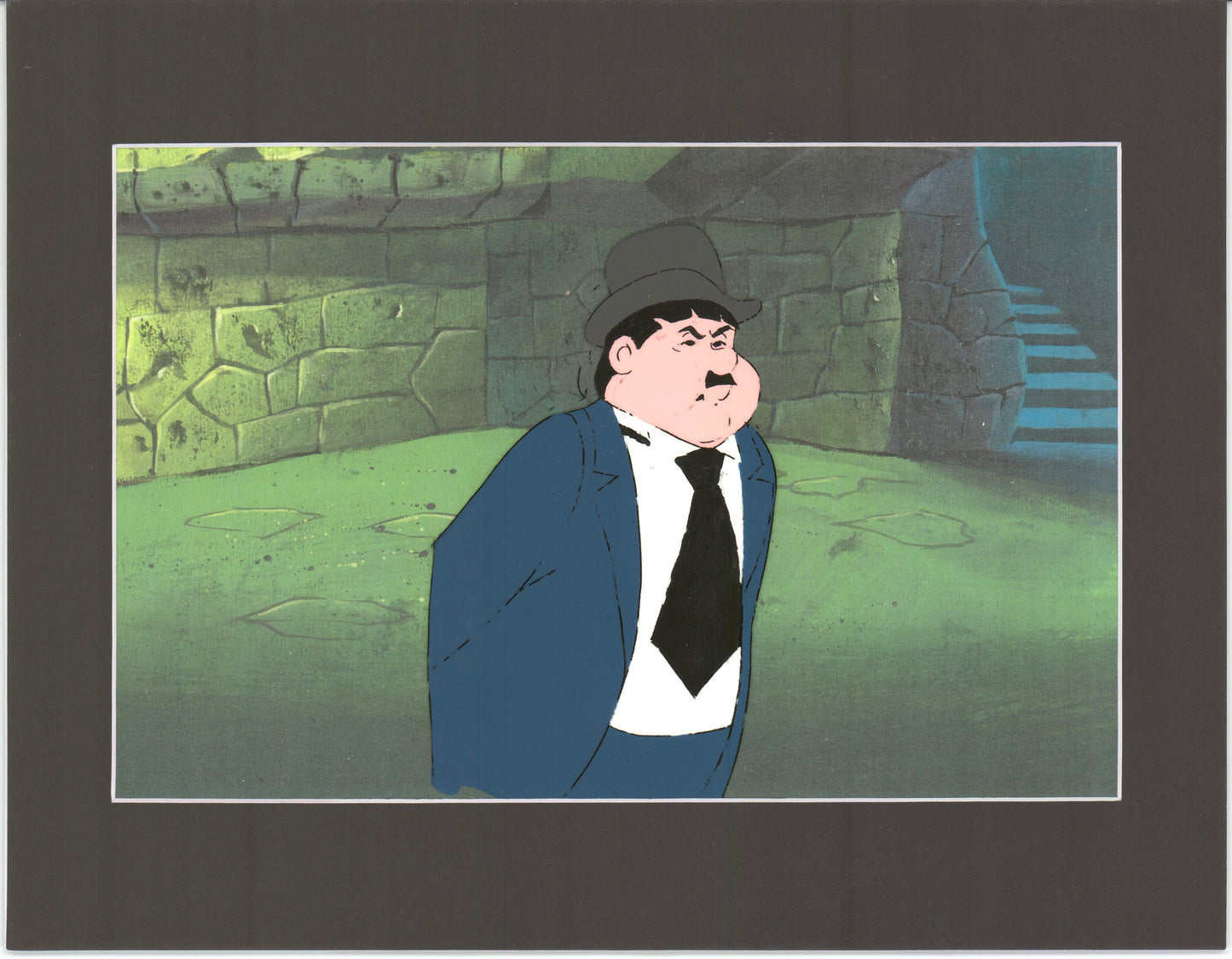 SCOOBY DOO 1972 Oliver Hardy Production Animation Cel from Hanna Barbera 274
