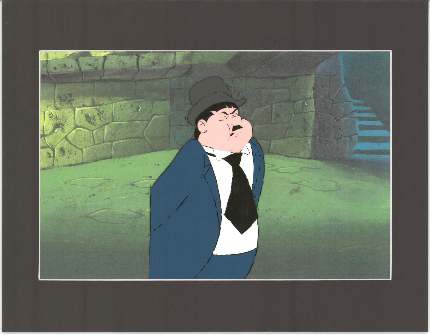 SCOOBY DOO 1972 Oliver Hardy Production Animation Cel from Hanna Barbera 276